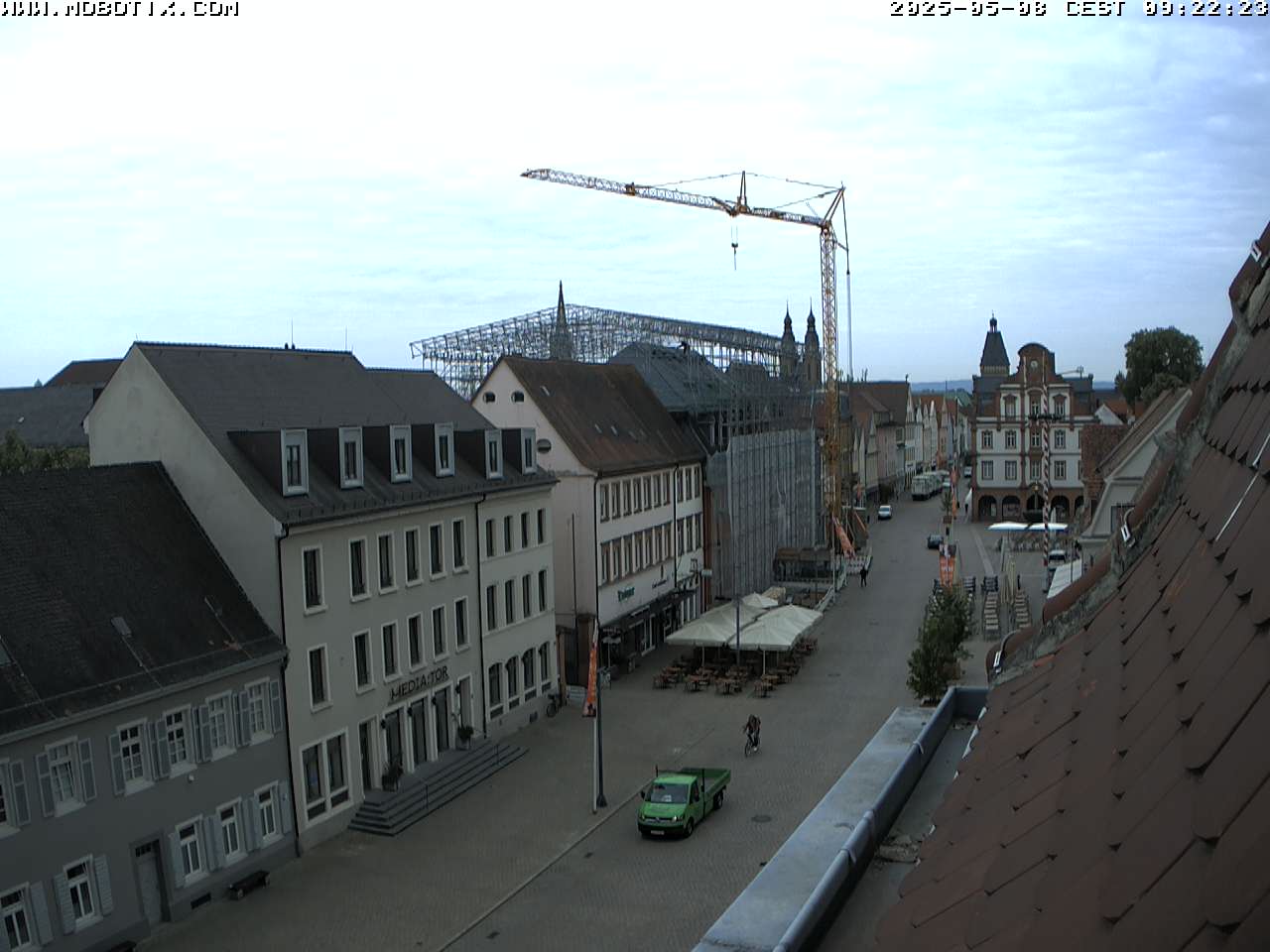 Blick vom Stadthaus in Richtung Altpörtel